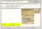 Karteikarte zum Holotyp von Hemirobulina galeola Stache, 1864